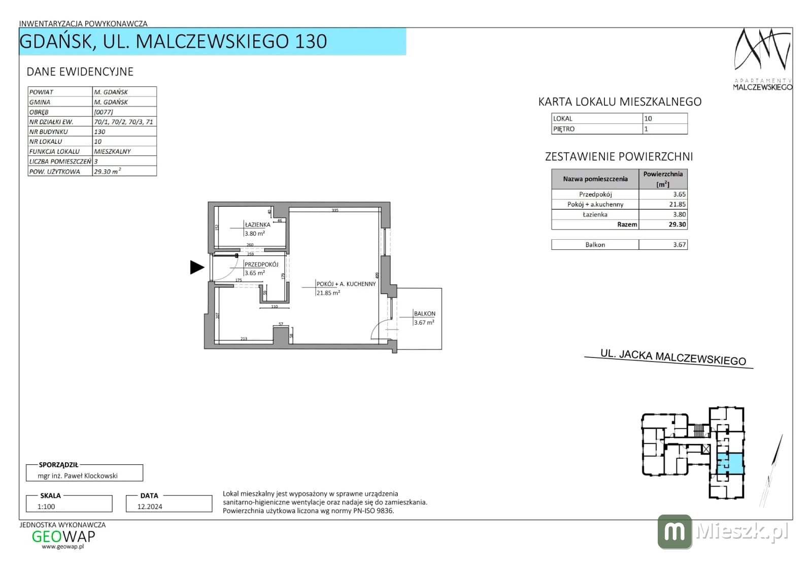Apartamenty Malczewskiego — 10