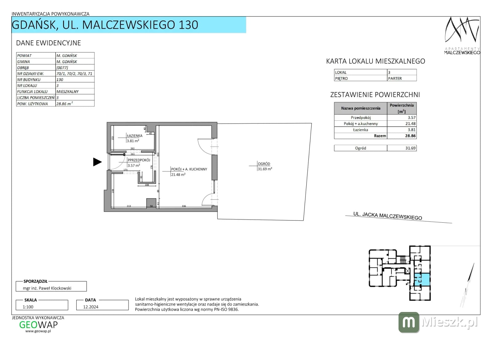 Apartamenty Malczewskiego — 7