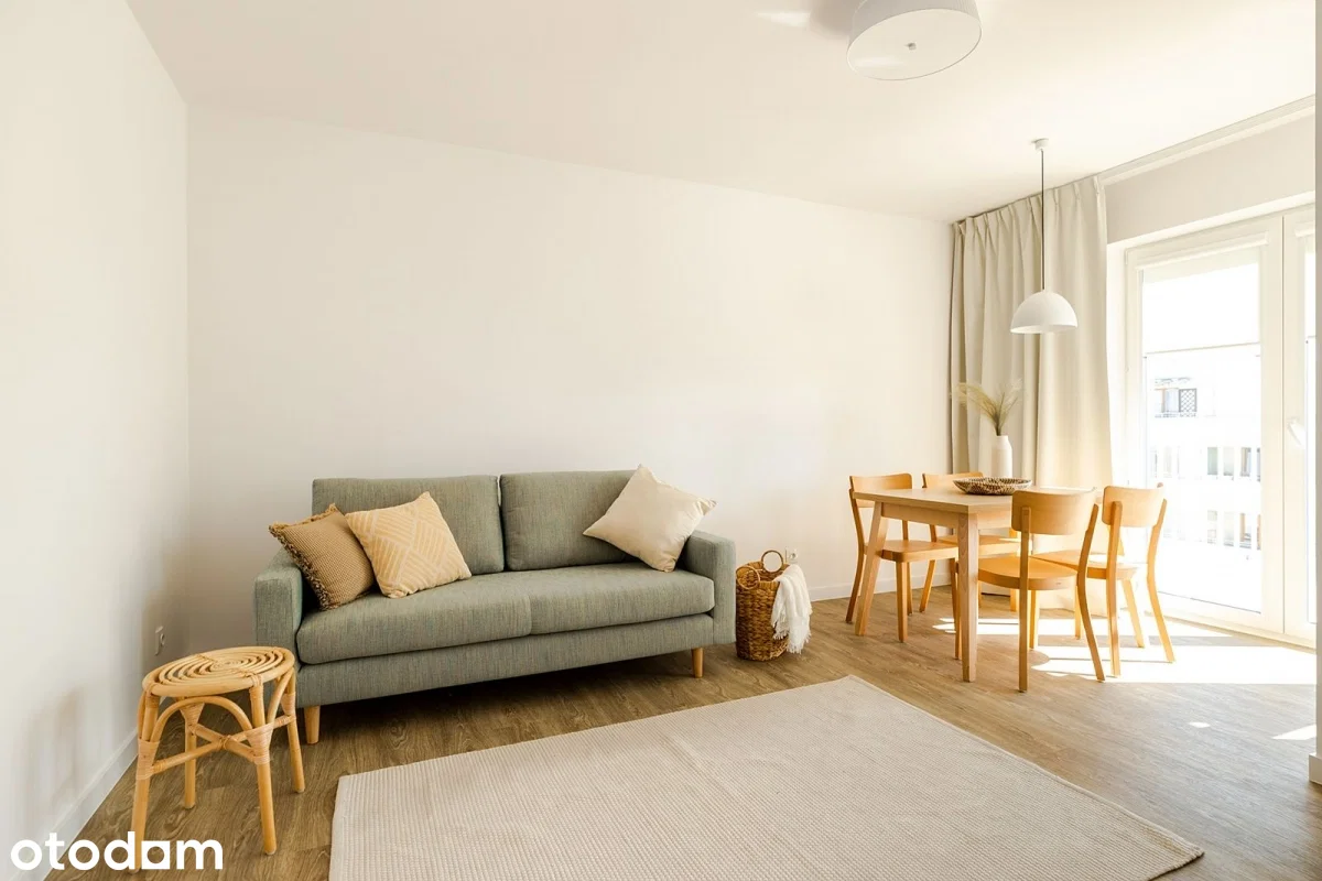 3- pokoje, 63.5 m2, Blisko Galerii Mokotów, Słoneczne, Wykończone