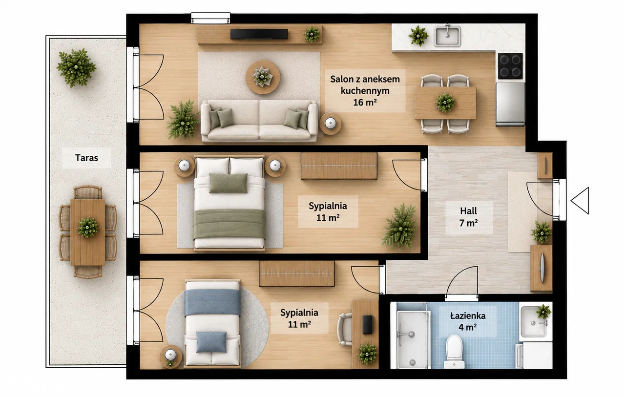 Layout from floor plan
