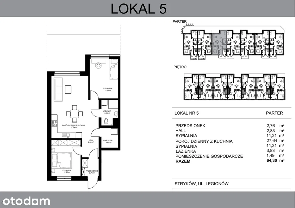 Legionów — 17