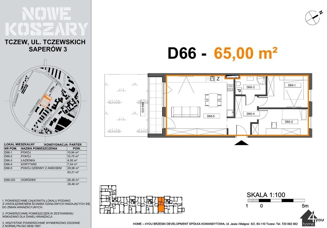 ul. Tczewskich Saperów 3 — 4