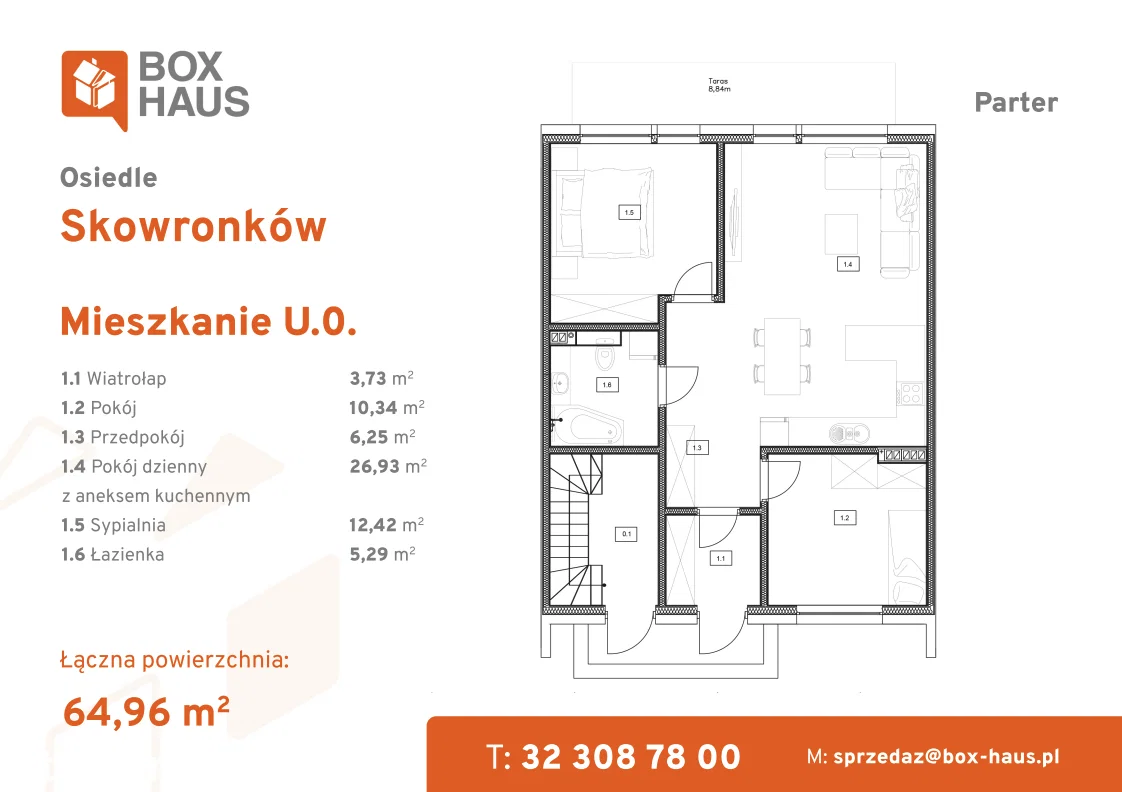 ul. Skowronków bd — 3