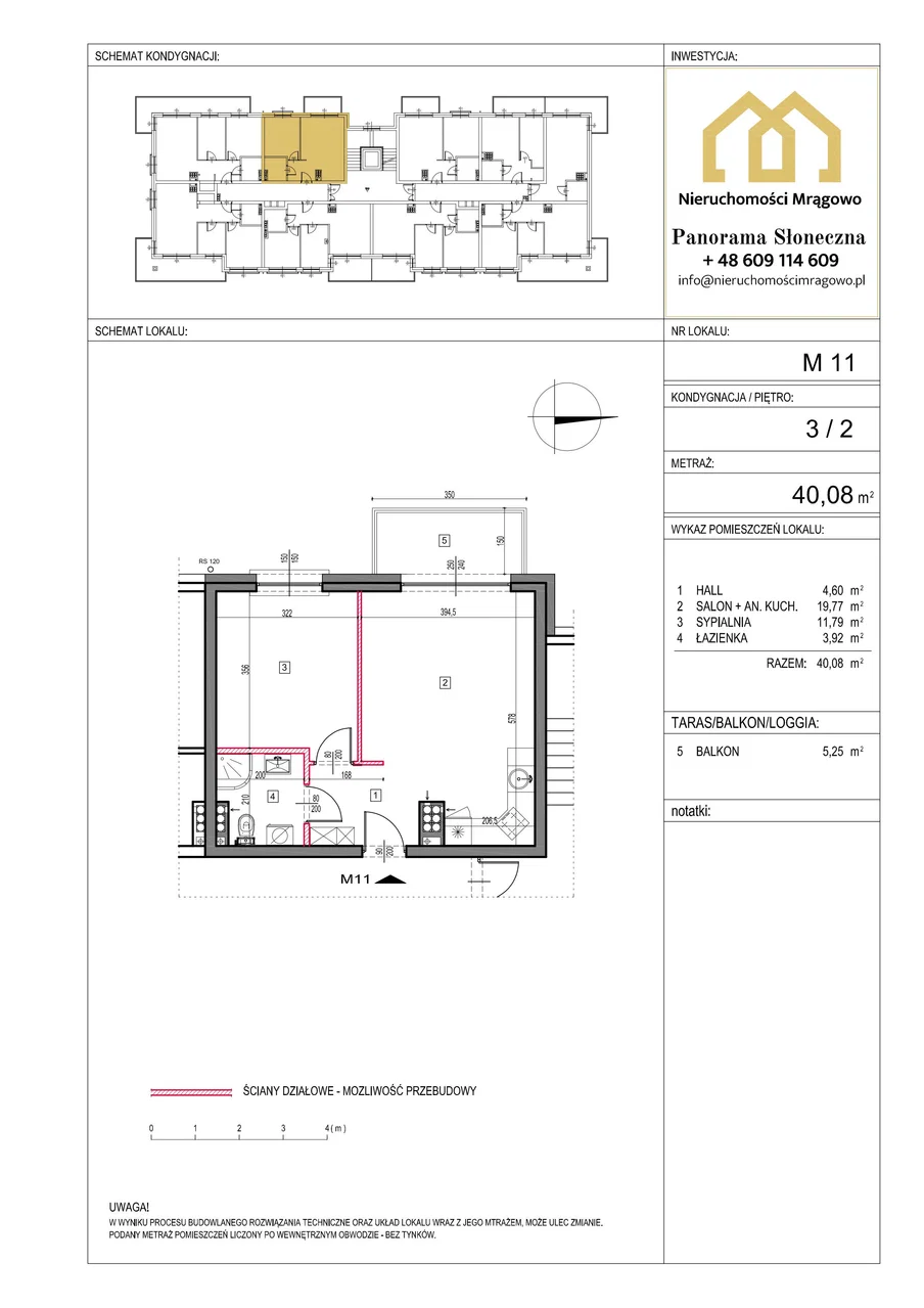 FHU Małgorzata Bugiel, ceny mieszkań, naziemnych miejsc parkingowych oraz komórek lokatorskich
Panorama Słoneczna — 3