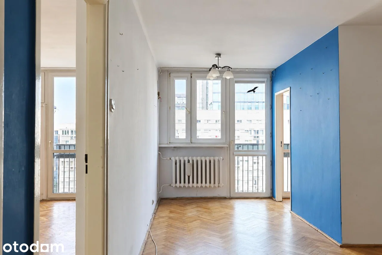 Centrum / Wola Krochmalna⭐️48m2 /2 pok + balkon z widokiem  METRO 500m