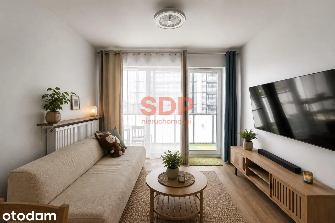 Apartament 3 pokoje | Quorum | Sikorskiego | Loggia | Widok na rzekę