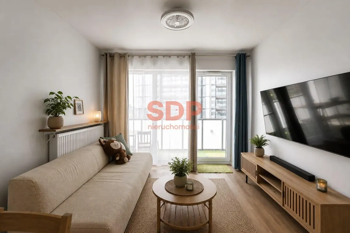 Apartament 3 pokoje | Quorum | Sikorskiego | Loggia | Widok na rzekę