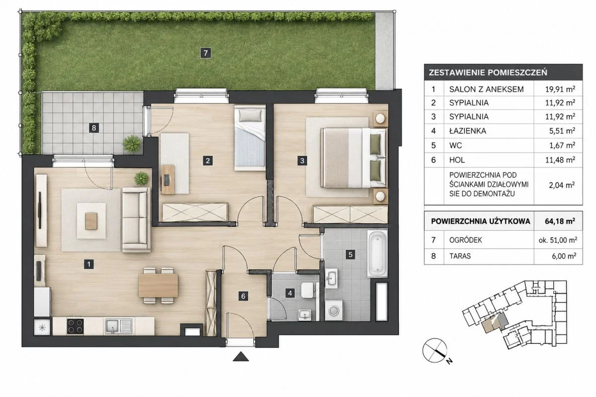 Layout from floor plan