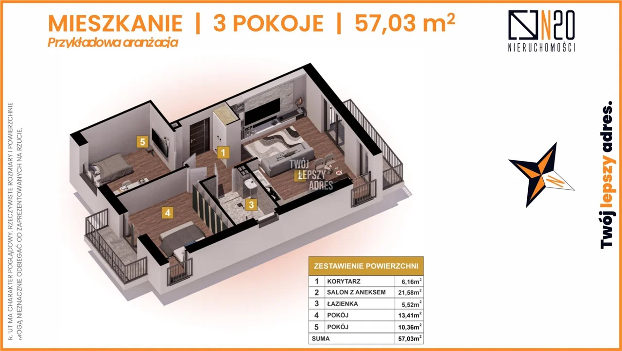 Mieszkania w Dębnikach od 9000 PLN/m2 — 12