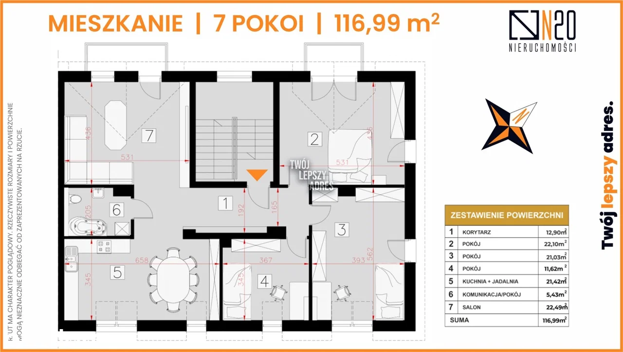 Mieszkania w Dębnikach od 9000 PLN/m2 — 13