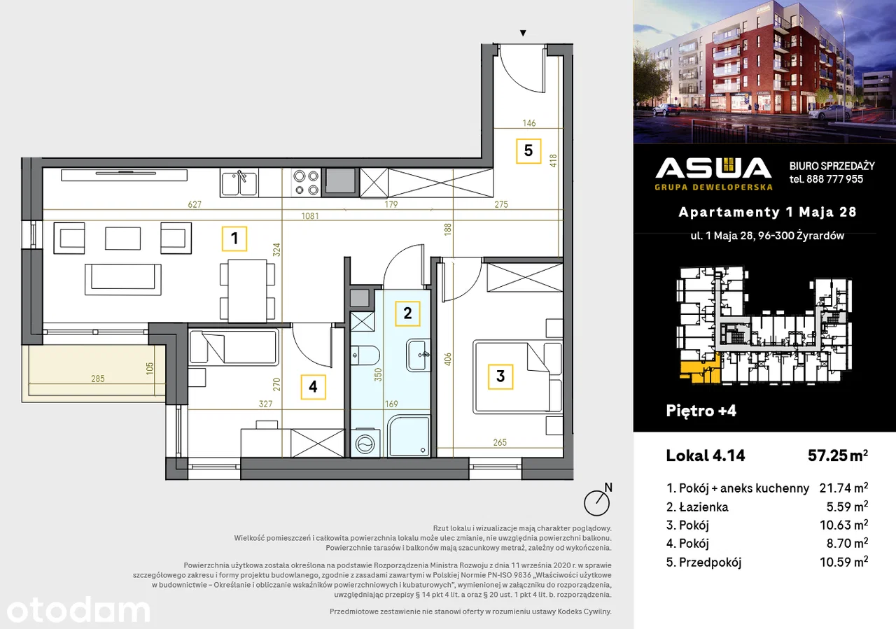 Apartamenty 1 Maja 28 — 5