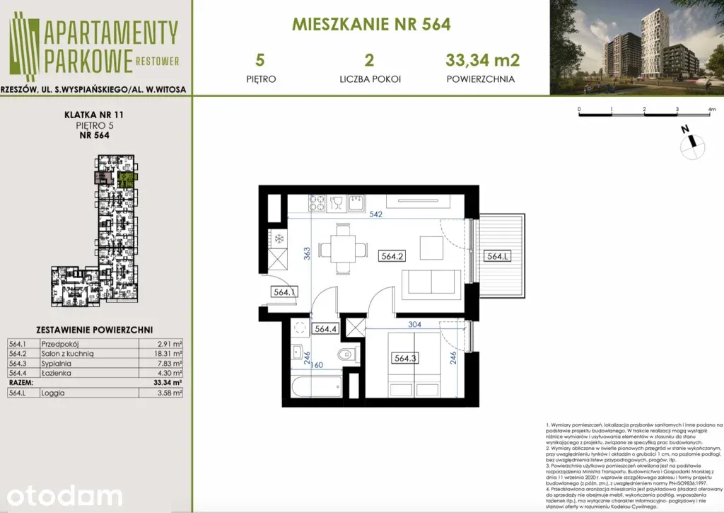 Apartamenty Parkowe Res Tower — 5
