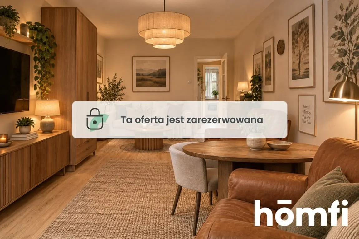 2 pokoje wśród zieleni | blisko Wisły | loggia
