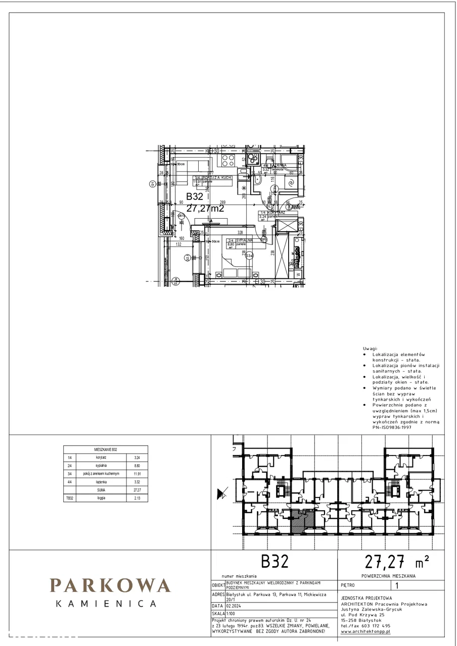 Parkowa — 11