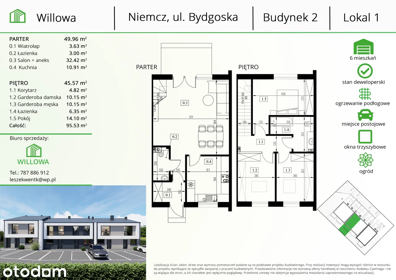 Niemcz, ul. Bydgoska 66 — 7