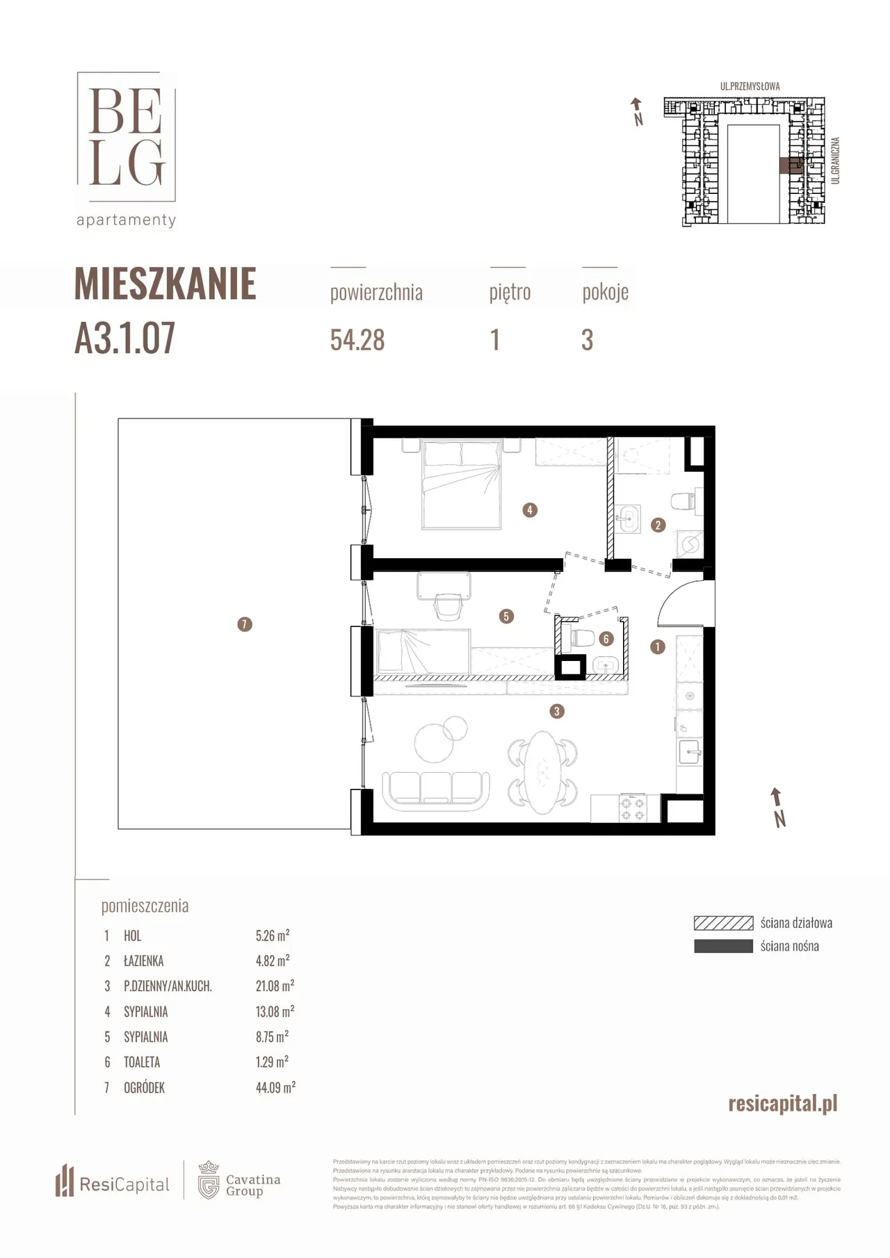 Lokal 2/A3.1.07 — CAVATINA SPV 32 SPÓŁKA Z OGRANICZONĄ ODPOWIEDZIALNOŚCIĄ