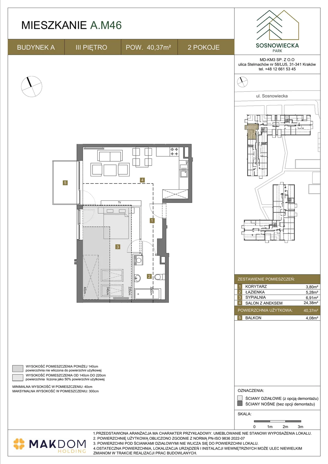 Unit A/A.M46 — Sosnowiecka Park