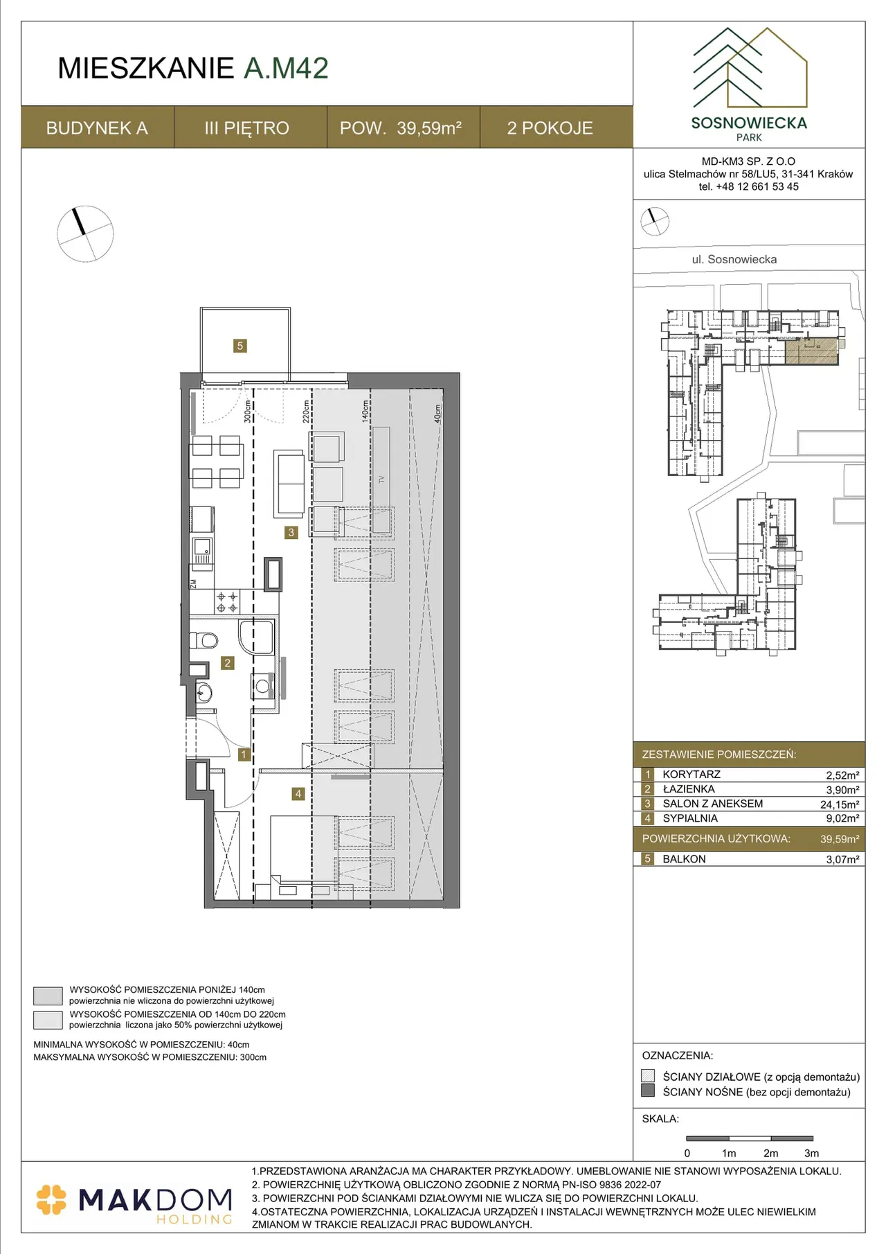 Unit A/A.M42 — Sosnowiecka Park