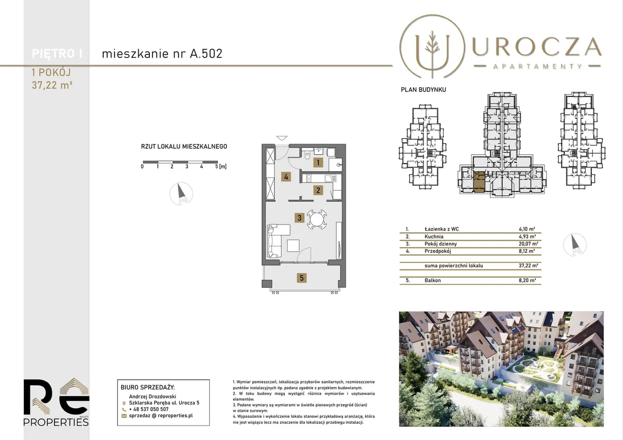 Lokal A707 — Urocza Apartamenty