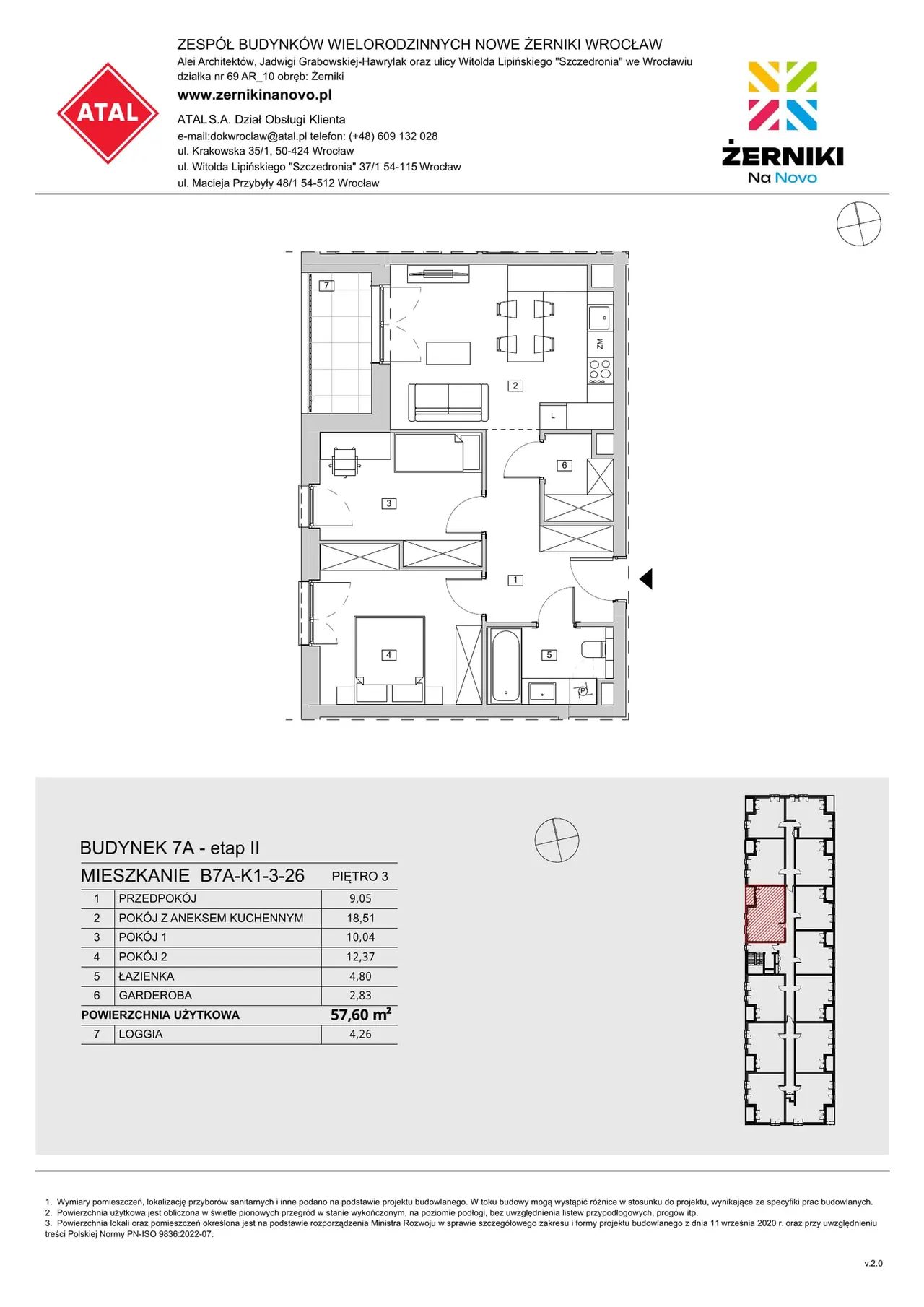 Лот B7A-K1-3-26 — Al. Architektów