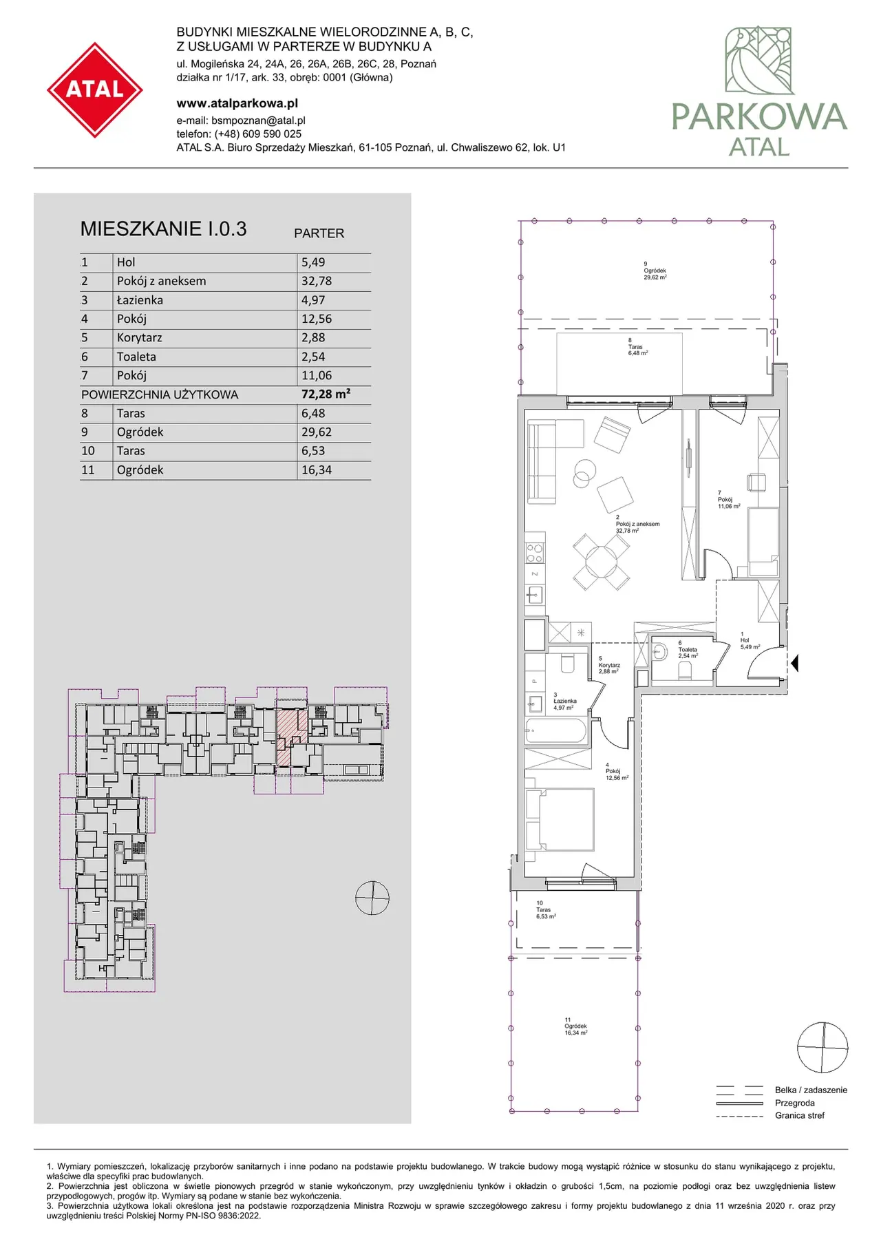 Лот I.0.3 — Mogileńska 24, 26 i 28
