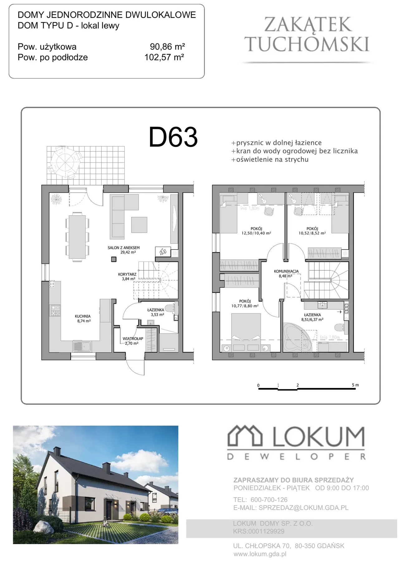Unit D63 — Zakątek Tuchomski