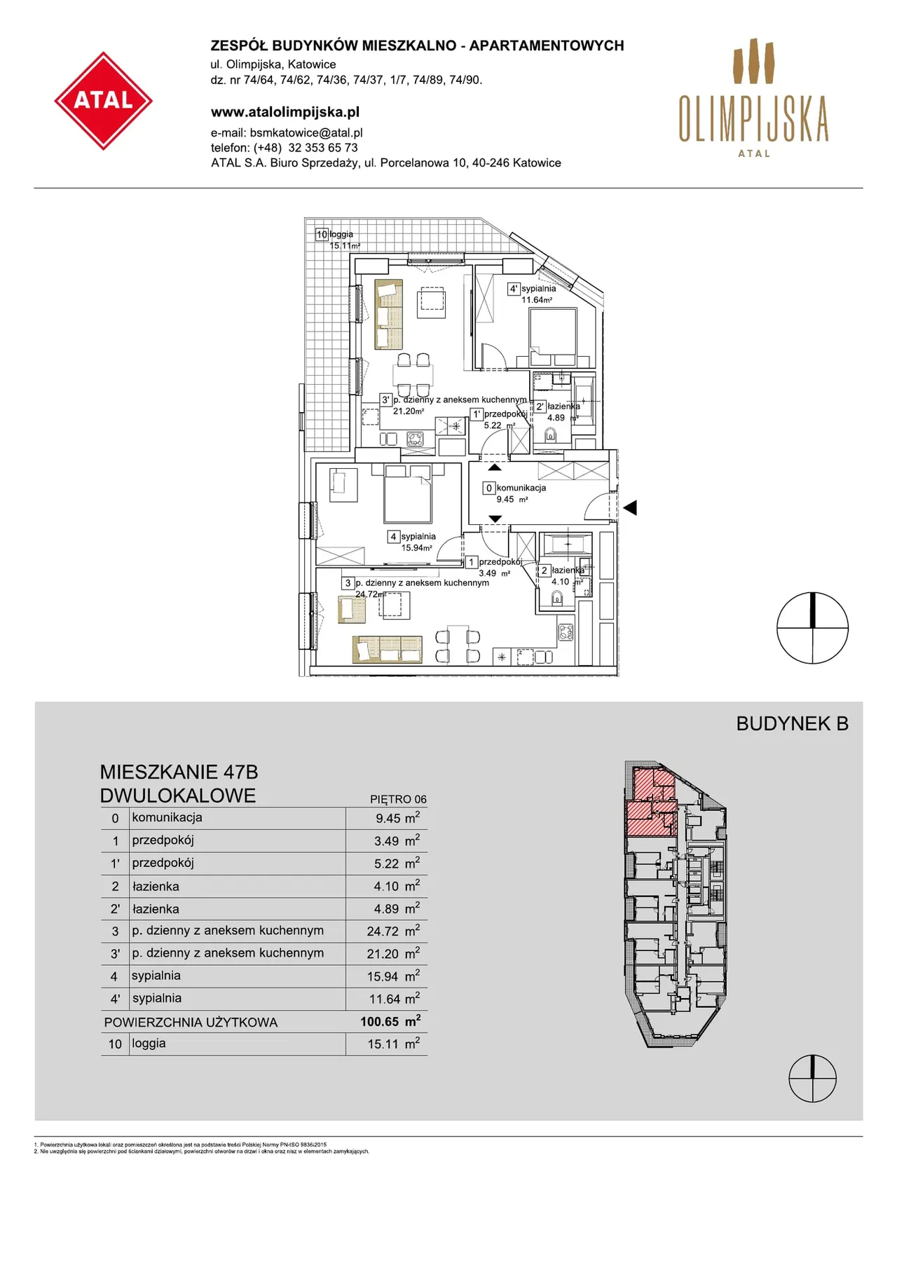Unit B-06-47B — Olimpijska