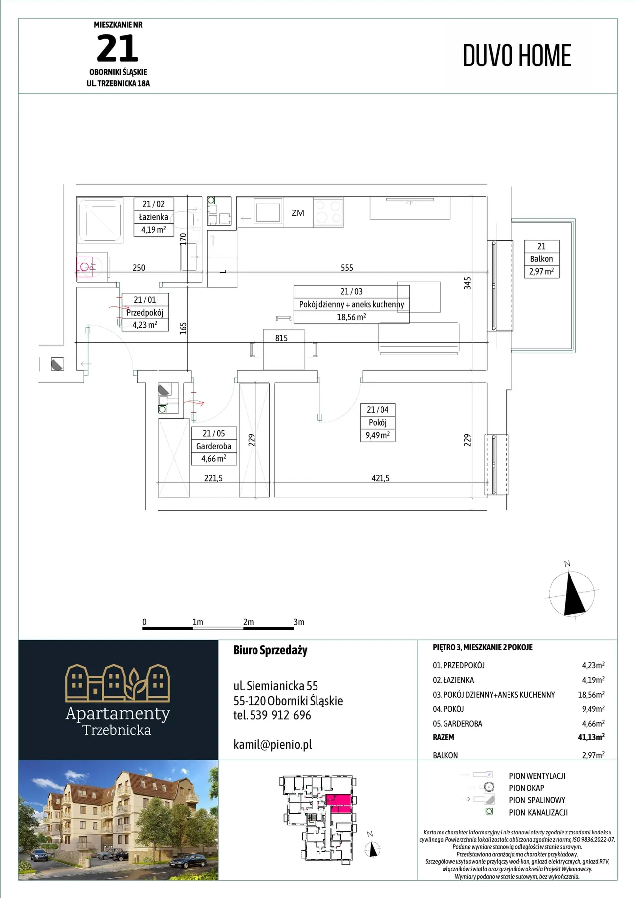 Unit 21 — Apartamenty Trzebnicka