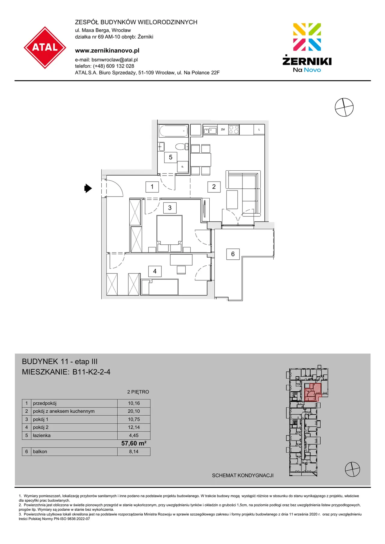 Unit B11-K2-2-4 — W. Lipińskiego oraz M. Berga