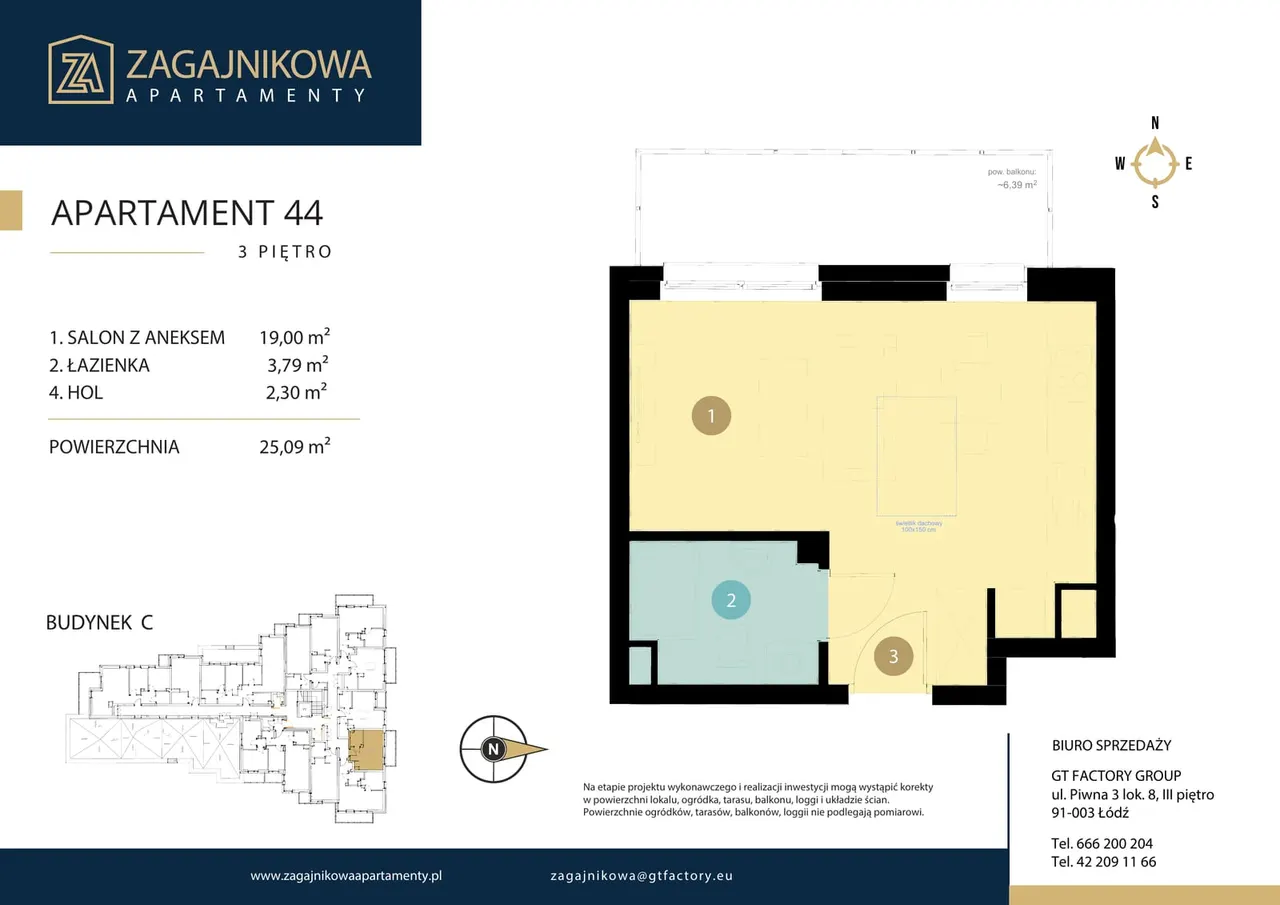 Лот 44 — Apartamenty Zagajnikowa 2