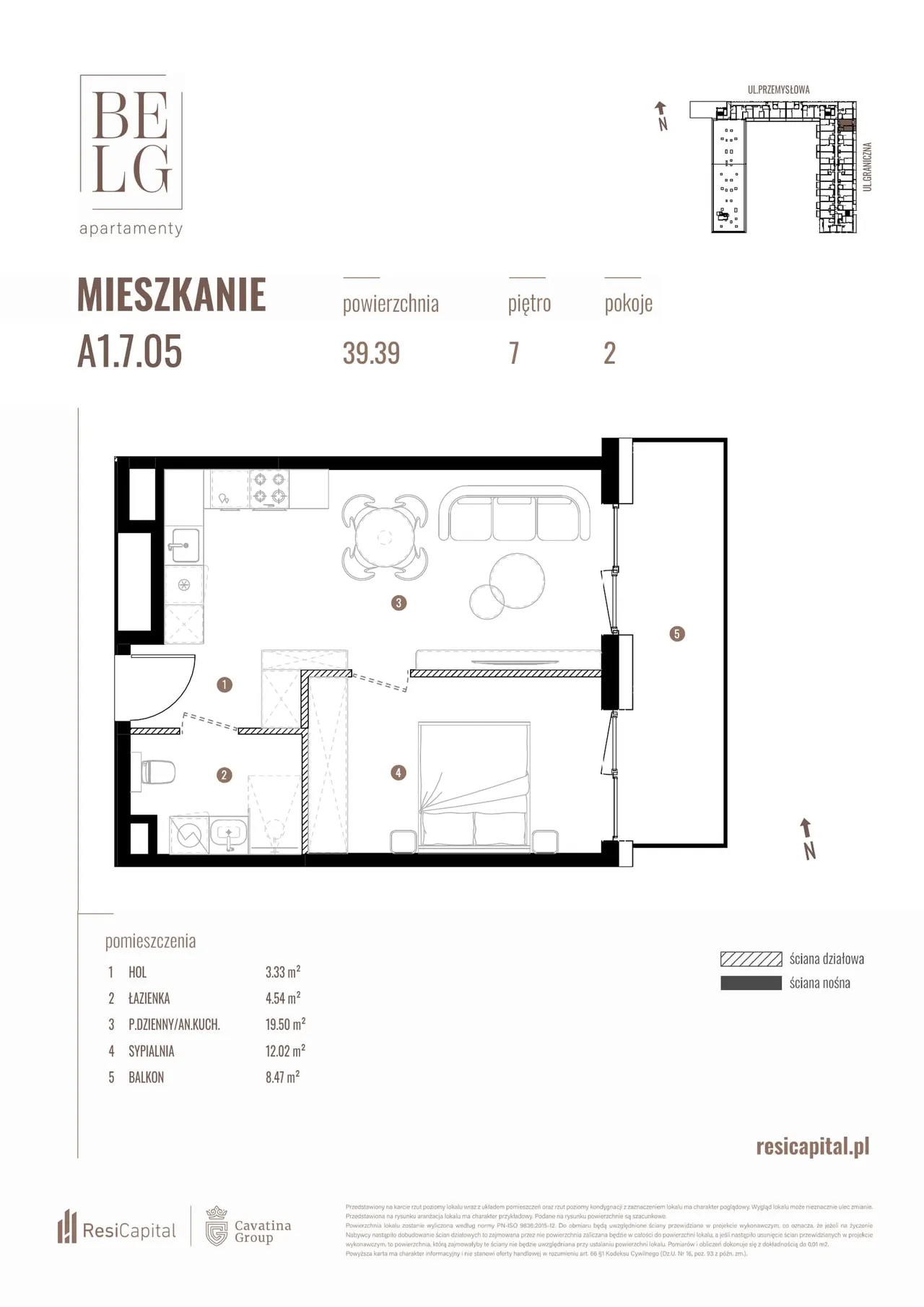 Lokal 2/A1.7.05 — CAVATINA SPV 32 SPÓŁKA Z OGRANICZONĄ ODPOWIEDZIALNOŚCIĄ