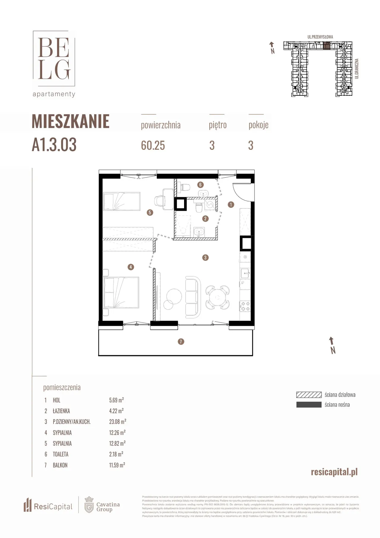 Lokal 2/A1.3.03 — CAVATINA SPV 32 SPÓŁKA Z OGRANICZONĄ ODPOWIEDZIALNOŚCIĄ