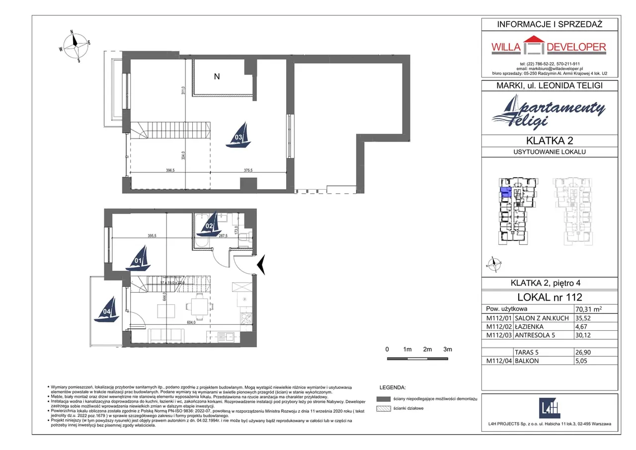 Лот 112 — Apartamenty Teligi