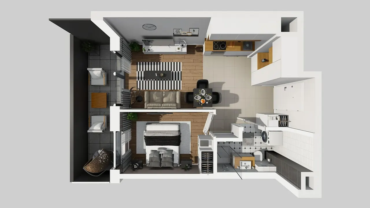 Unit APARTAMENTY BEETHOVENA_1_1_A_MK_2 — Józefa Piusa Dziekońskiego