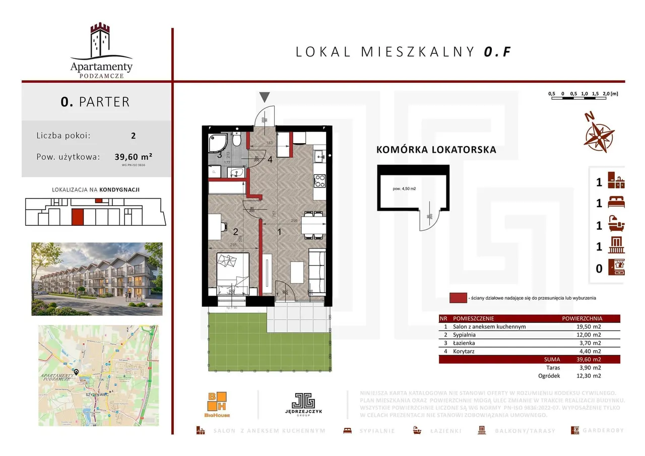 Lokal 0.F — Józefa Longina Sowińskiego Dz