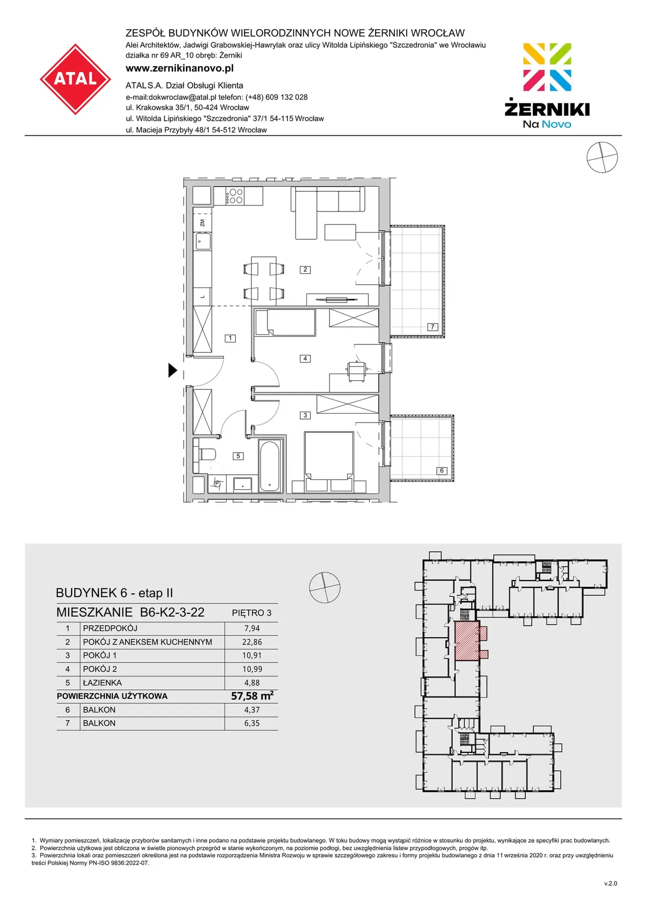 Лот B6-K2-3-22 — Al. Architektów