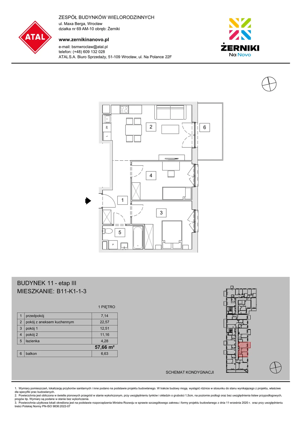 Unit B11-K1-1-3 — W. Lipińskiego oraz M. Berga