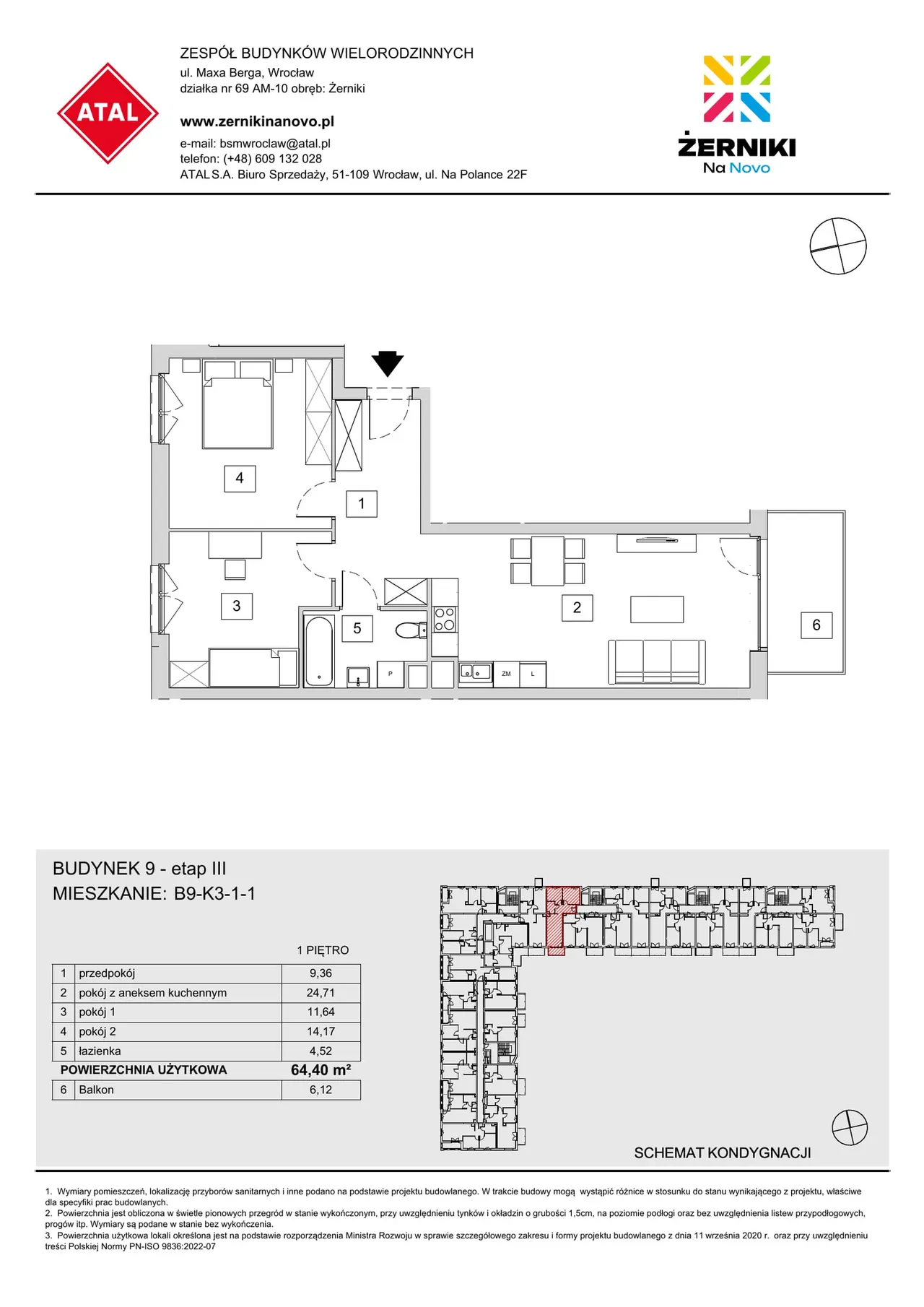 Лот B9-K3-1-1 — W. Lipińskiego oraz M. Berga