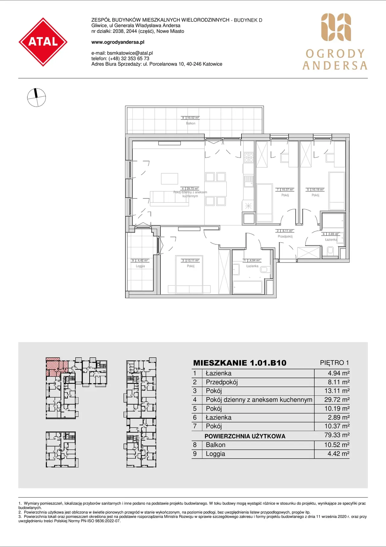 Лот 1.01.B10 — Sowińskiego