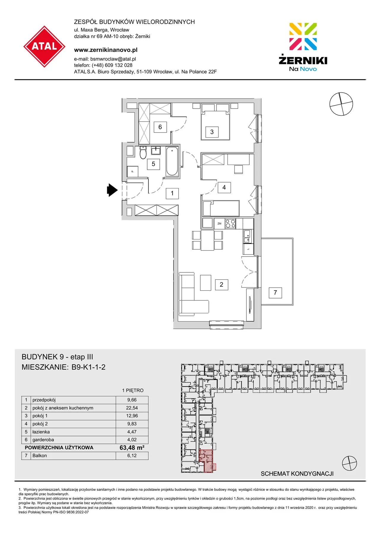 Лот B9-K1-1-2 — W. Lipińskiego oraz M. Berga