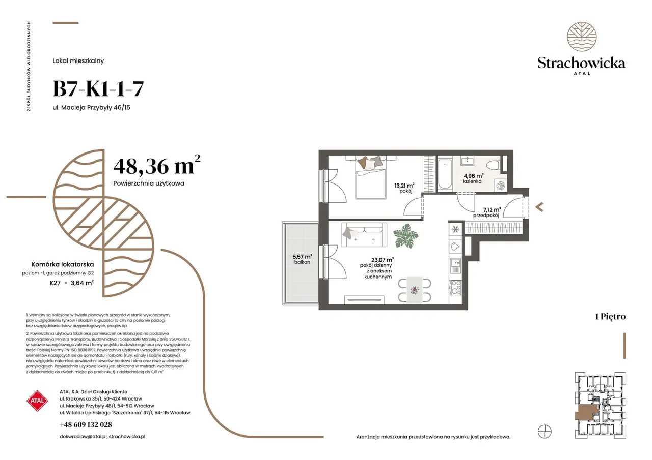 Unit B7-K1-1-7 — Strachowicka 40