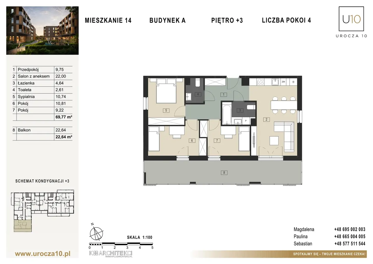 Lokal A14 — Urocza 10E