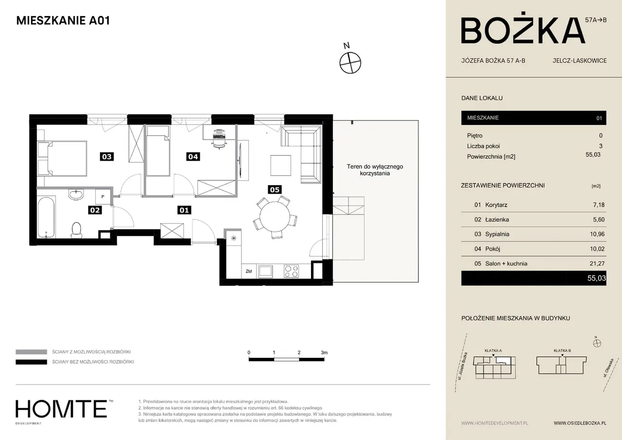 Лот A01 — Bożka 57A-B