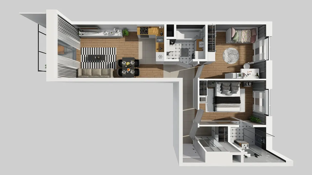 Unit APARTAMENTY BEETHOVENA_1_1_A_MK_9 — Józefa Piusa Dziekońskiego