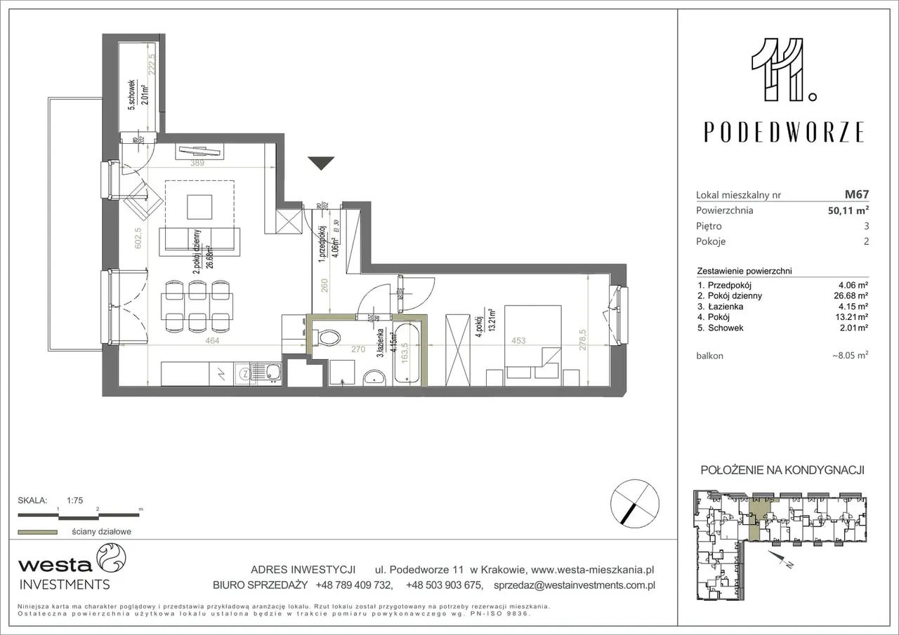 Lokal 1/67 — Podedworze 13