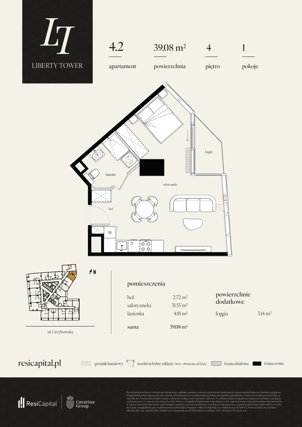 Lokal 1/4.2 — Liberty Tower