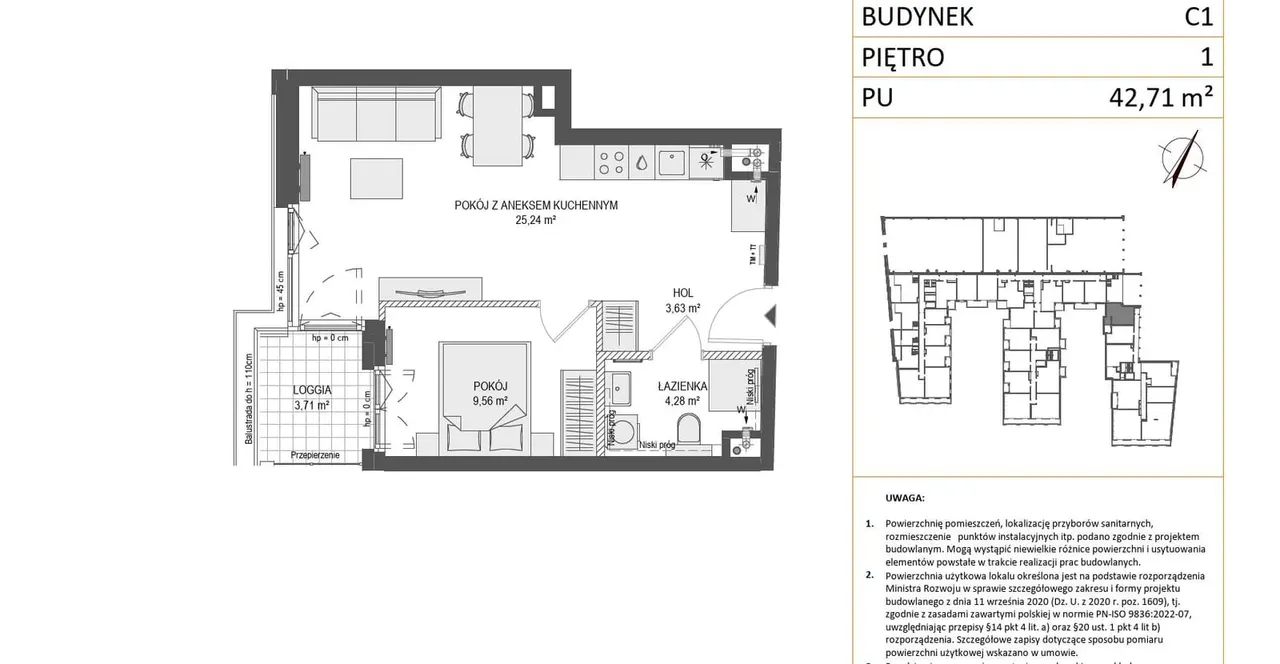 Лот ZAJEZDNIA MOTŁAWA_1_2_C1_MK_114 — Kurza 1-8