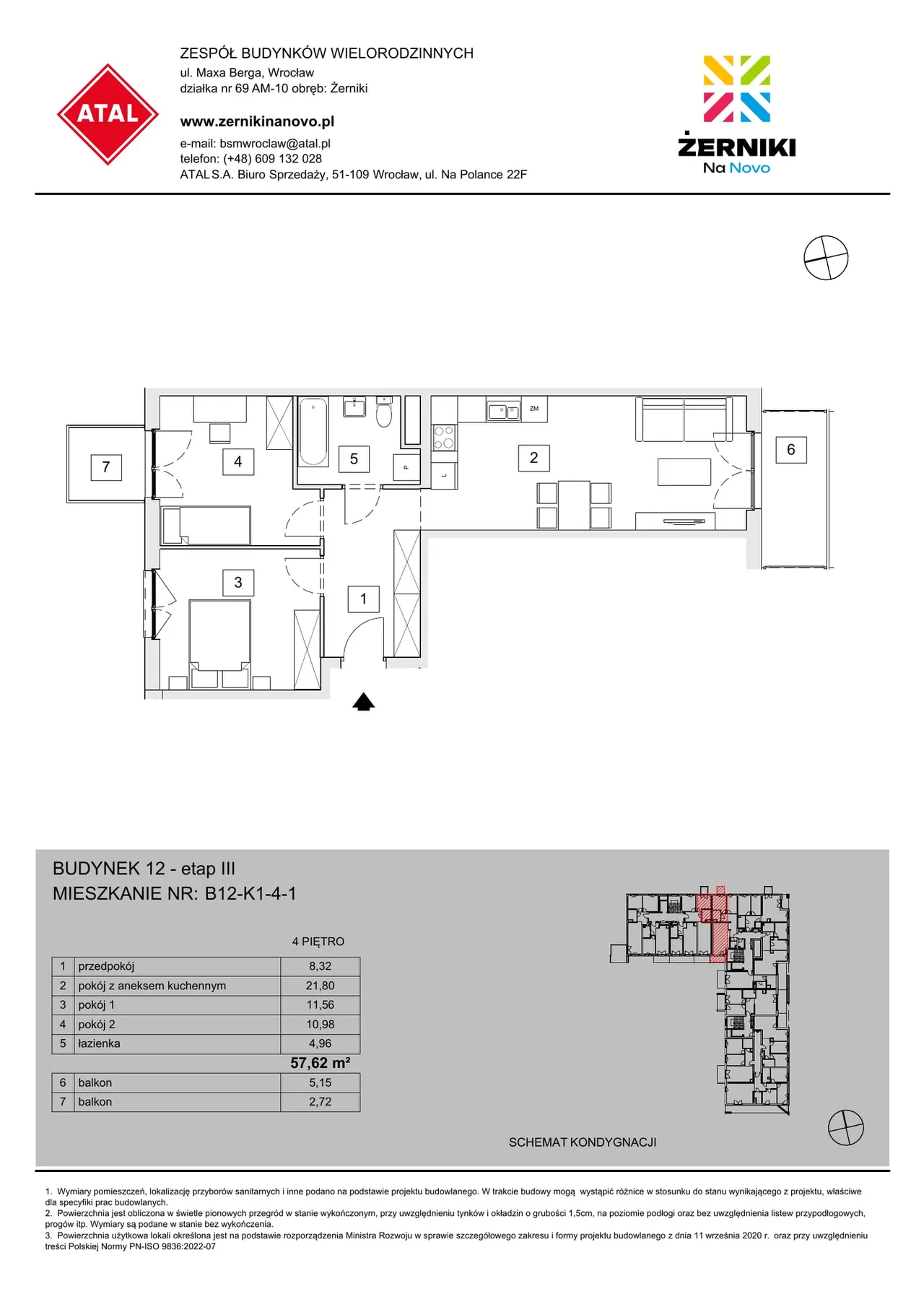 Unit B12-K1-4-1 — W. Lipińskiego oraz M. Berga