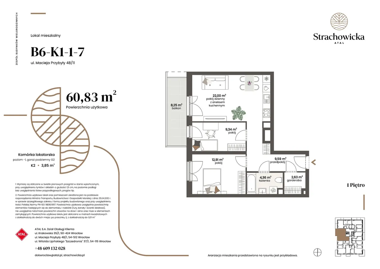 Unit B6-K1-1-7 — Strachowicka 40