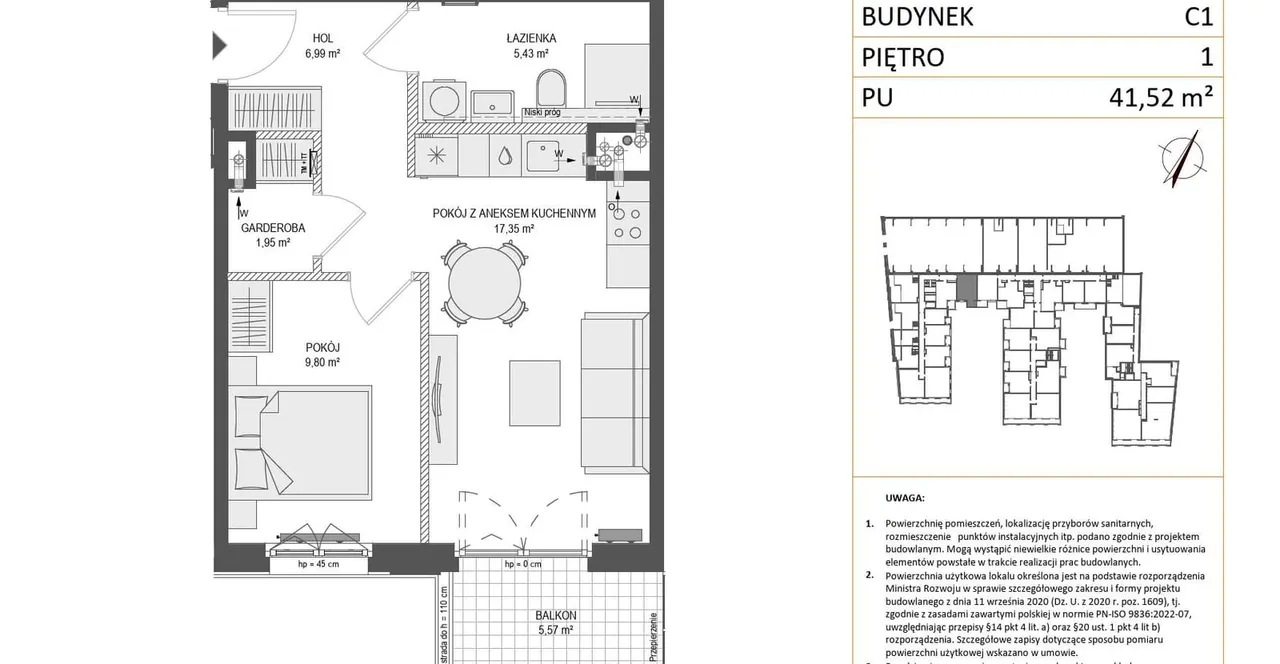 Лот ZAJEZDNIA MOTŁAWA_1_2_C1_MK_13 — Kurza 1-8
